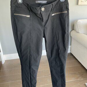Limited Black Skinny Pants with Ankle Zippers Size 4